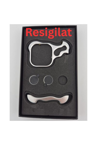 Vader Resigilat: Husa Metalica Compatibila cu iPhone 16 Pro, VADER, Protectie...