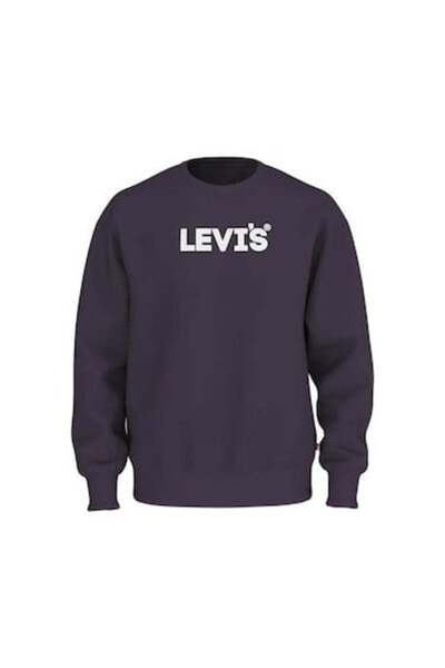 Levi's RELAXD GRAPHIC CREW SSNL HL LOGO CREW NLAC BLUE