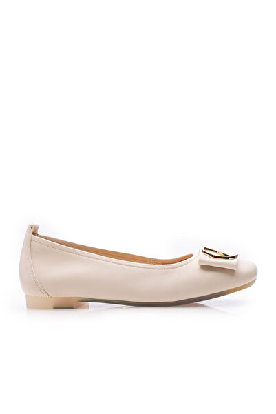 UrbanShoes Balerini damă din piele naturală - 8872 Bej Box