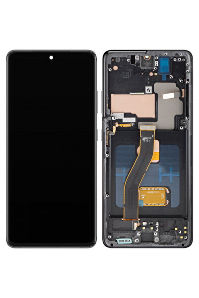 Stef's Cat Οθόνη αφής MP συμβατή με Samsung Galaxy S21 Ultra 5G G998, με πλαί...