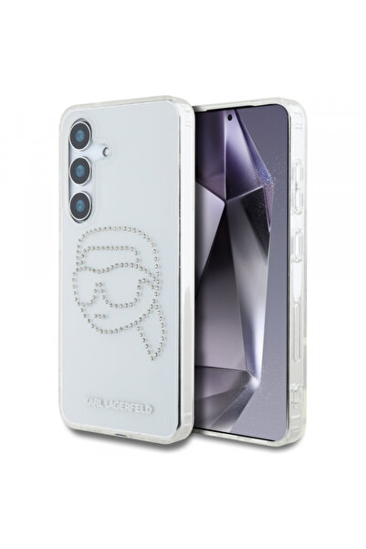 Stef's Cat Husa pentru Samsung Galaxy S25 S931, Karl Lagerfeld, IML Rhineston...