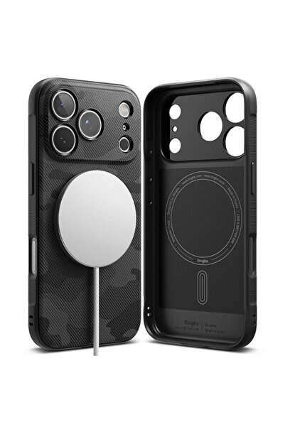 Stef's Cat Husa MagSafe pentru Apple iPhone 17 Pro Max, Stef's Cat, Onyx, Cam...