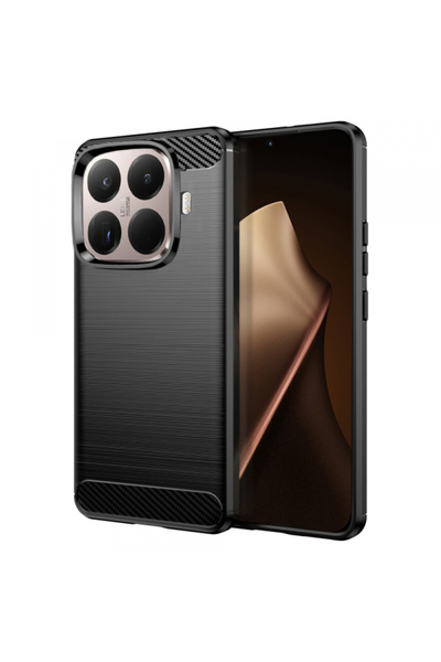 Stef's Cat Husa pentru Xiaomi 15T Pro, Stef's Cat, Carbon, Neagra