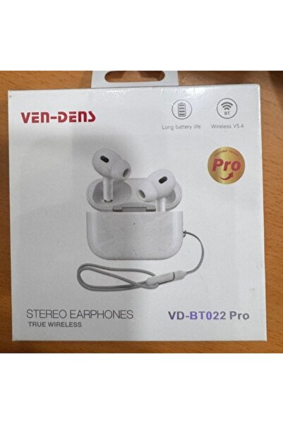Generic VD-BT022 True Wireless Stereo Earphones, White, with Charging Case