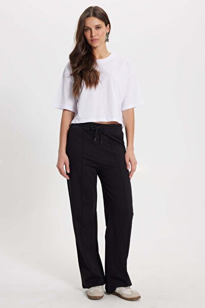 Tudors Γυναικείο παντελόνι φόρμας Relax Fit Άνετη εφαρμογή από βαμβάκι, ελαστ...