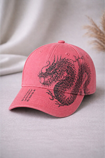 Nulivez Ejderha Desenli Unisex Şapka Japon Stil Streetwear Baseball Cap