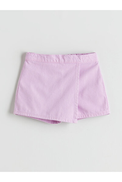 LC Waikiki Fustă-pantalon din denim, stil de bază, pentru fete