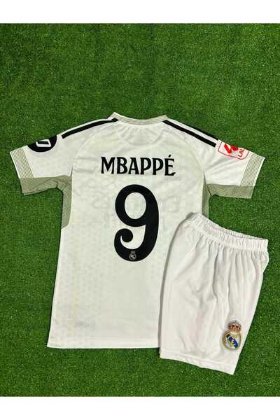BREATHLESS Real Madrid 2025/26 Yeni Sezon Kylian Mbappe iç Saha Çocuk Forması...
