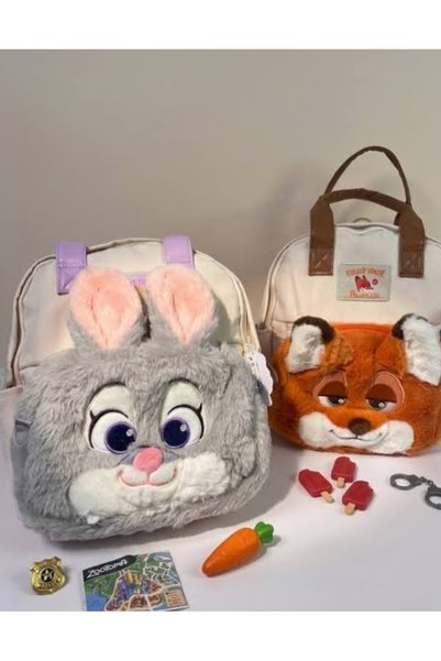 NB market Zootopia Plush Bag and Backpack. Whether Together or Apart