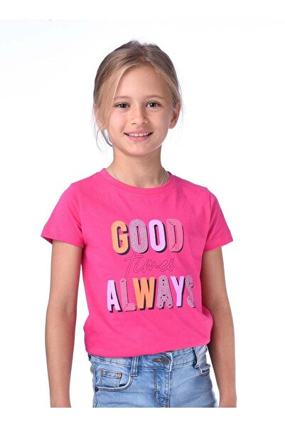 Victor and Jane Girls' Good Always T-shirt - Pink