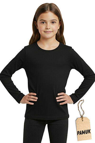 Dolce Destino Tricou negru cu mânecă lungă pentru copii - Tricou premium pent...