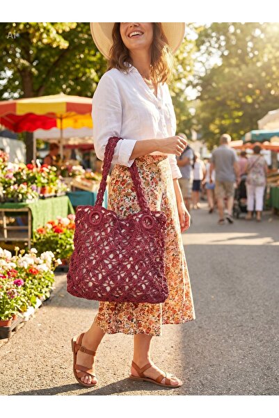 Meya design A Must-Have for Your Summer Outfits: Handmade Knitted Bag 🌸