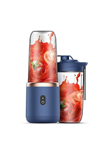 E-ANAMAG Φορητό μπλέντερ, 6 λεπίδες από ανοξείδωτο ατσάλι, πολυλειτουργικό, 4...