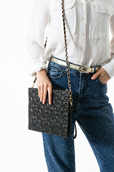 By Hakan GL-03 ΓΥΝΑΙΚΕΙΑ ΤΣΑΝΤΑ ΧΕΙΡΟΣ ΜΕ ΡΑΦΕΣ ΑΣΤΕΡΙΑ, ΤΣΑΝΤΑ CLUTCH, ΤΣΑΝΤ...