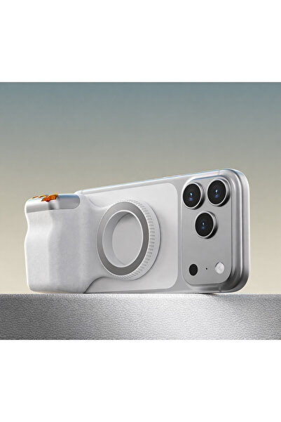 Coverzone Manyetik Kamera Stabilizatörü MagSafe Uyumlu, Bluetooth Kumanda, Zo...
