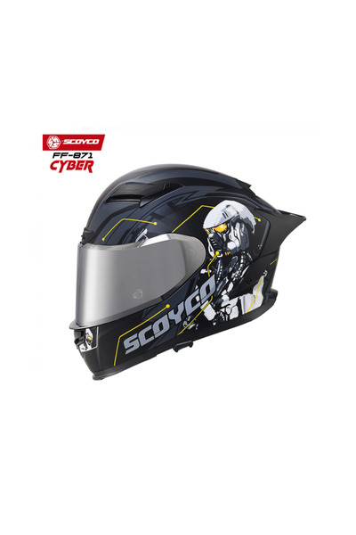 Scoyco Full Face Kask FF-871 Cyber