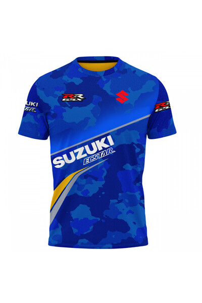 OEM Suzuki men's t-shirt, short sleeve, multicolor M038
