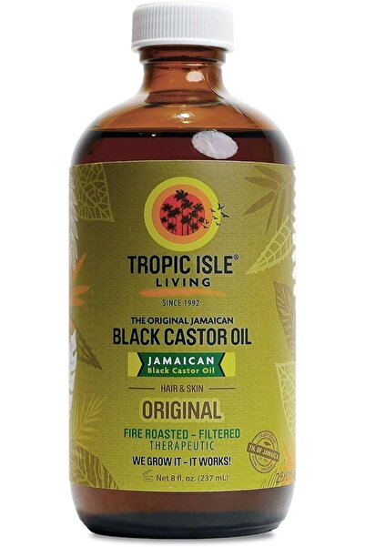 Tropic Isle Living Jamaican Black Castor Oil (8 oz)