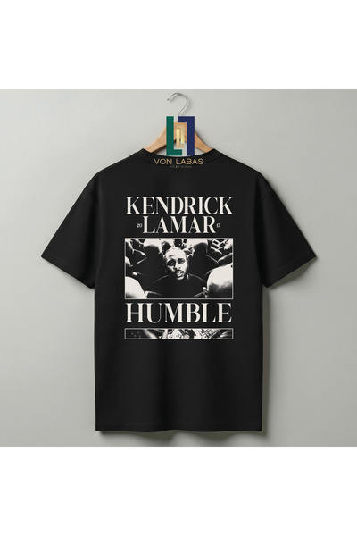 Grafftee Clothing Μπλουζάκι Unisex από βαμβάκι Premium με σχέδιο Kendrick Lam...