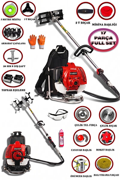 stanrayf Alman Turbo Soğutuculu MG980 17 Parça Arazi Tipi Ağır Hizmete Uygun ...