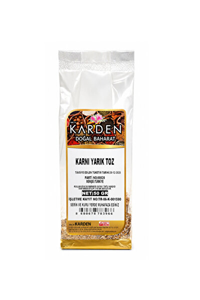Karden Karnı Yarık Otu Tohumu Tozu 50gr