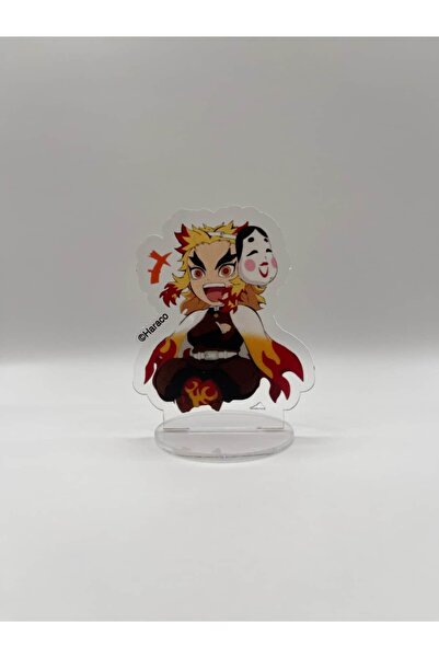 Hara Company Demon Slayer Animesi Rengoku Anime Akrilik Mini Figür Stant