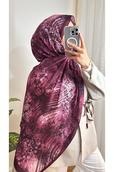 Akel Stil19 Bambu Kraş şal bordo