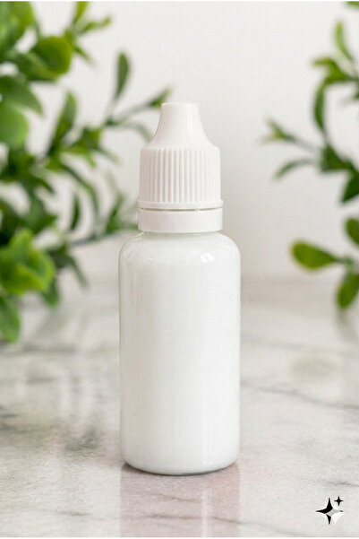 mh toys Epoksi Sıvı Pigment Opak 40 Gr Beyaz Renk Hobi Sanat Boya