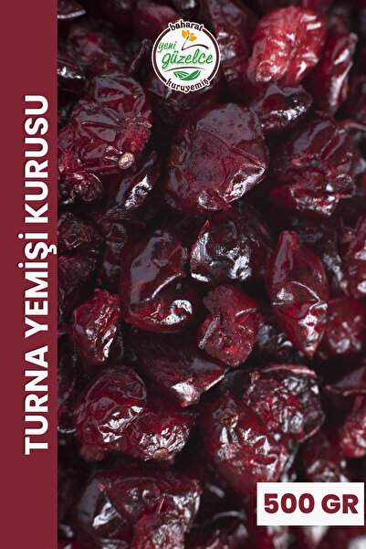 YENİ GÜZELCE Turna Yemişi (Cranberry) Kurusu Şekerli - 500 Gr.