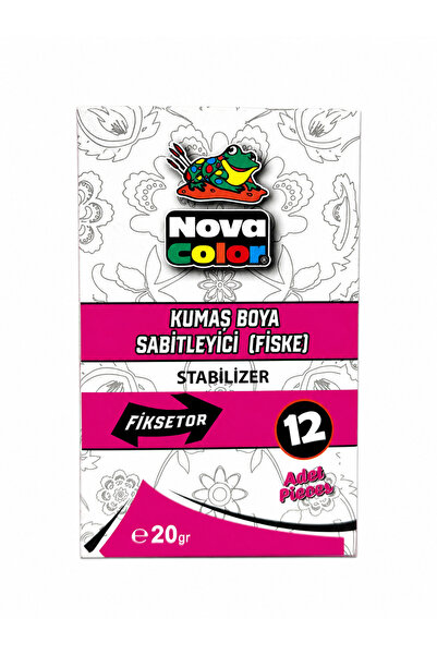 DANACI KIRTASİYE NOVA COLOR TOZ KUMAŞ BOYASI SABİTLEYİCİ (FİSKE)