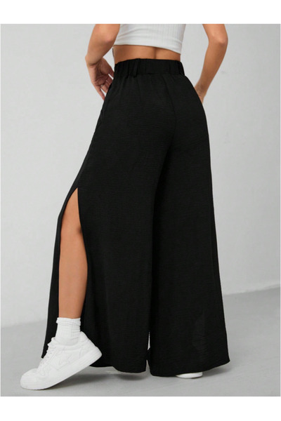 blck & premium YIrtmaçlı Ayrobin Kumaş Usa Trends Kadın Pantolon