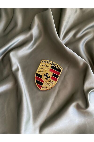 MOTTOMOR Oto Porsche Krom Arma Araba 1 Adet 7x5 cm