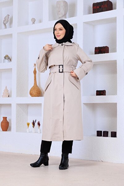 Esma Gündoğdu Trench coat beige