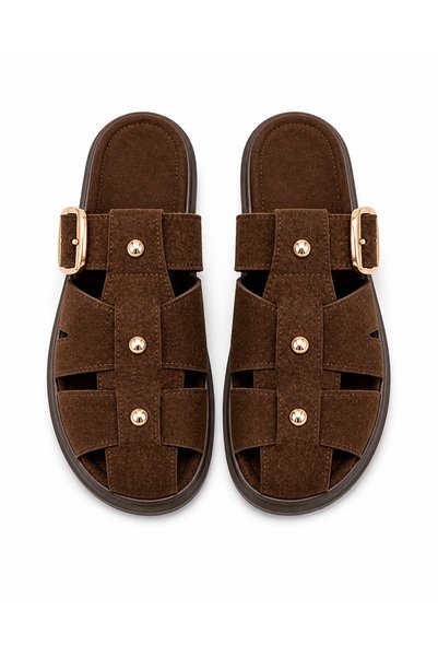 Noliva Women's Buckle-Strap Casual Slippers – Comfortable and Stylish Summer Sandals