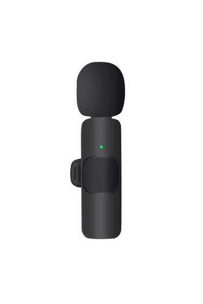 Ikon Wireless-Clipper Microphone, Black, IK-TWM129