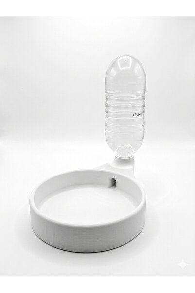 DenizCanlilari Pratik Kedi Suluğu - Devrilmez Tasarım Pet Su Kabı - 1.5 Litre...