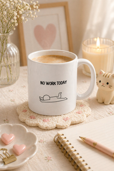 Duxy Funny Inscribed Mug – Designed Porcelain Mug – Fun Gift for the Office Desk