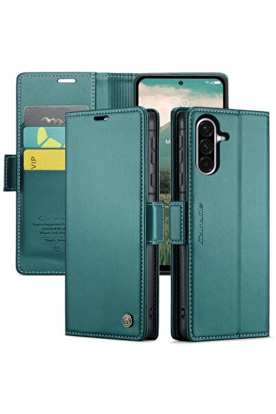 Caseme 023 Luminus Θήκη Πορτοφόλι Green (Samsung Galaxy A36 5G)