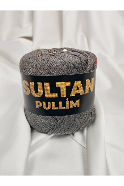 Sultan Pullim Βαμβακερό νήμα πλεξίματος με χρυσές πούλιες 50γρ. (4 Τεμάχια) -...