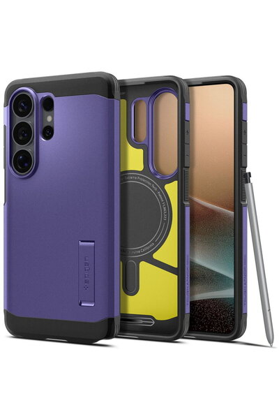 Spigen Husa TOUGH ARMOR MAG MAGSAFE GALAXY S26 ULTRA ASH VIOLET