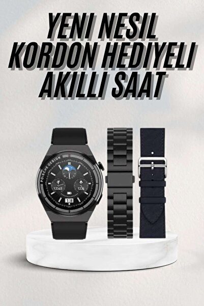 Genel Markalar En Çok Tercih Edilen Akıllı Saat Amoled Ekran Nabız Sensörü GP...