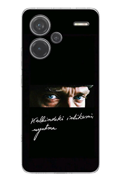 TechTree Redmi Note 13 PRO PLUS Uyumlu Atatürk Derin Bakış Andolsun Baskılı S...