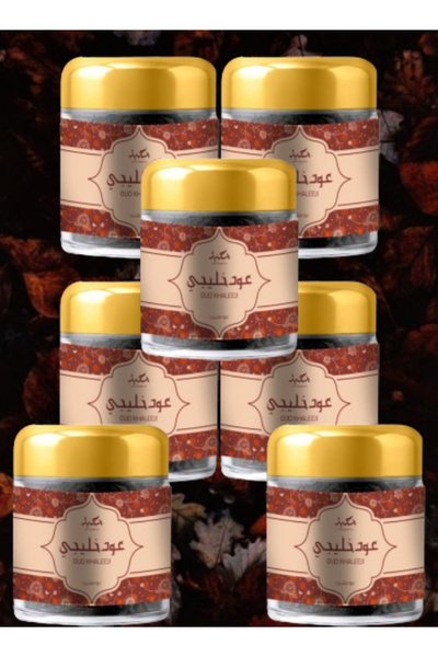 Mahabbah 7 قطع بخور عود خليجي 30 جرام