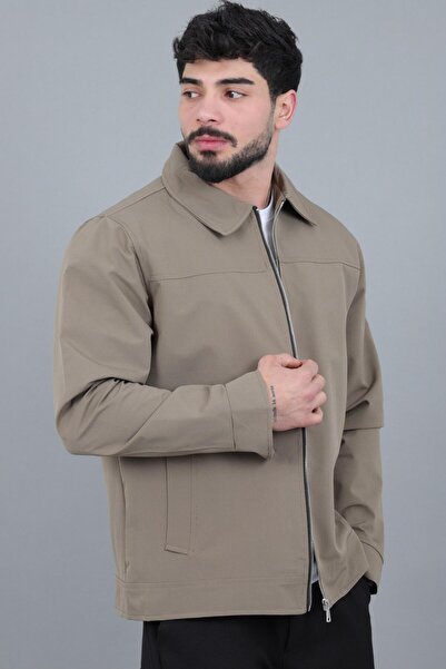 Stilkombin Collared Zippered Seasonal Coat Pldp 3033_60390