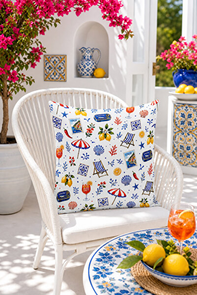 Bertille Home Pop Art Series Double-Sided Digital Printed Throw Pillow Cover
