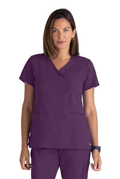 Barco Γυναικεία Ιατρική Μπλούζα Grey's Anatomy Kim Μωβ S