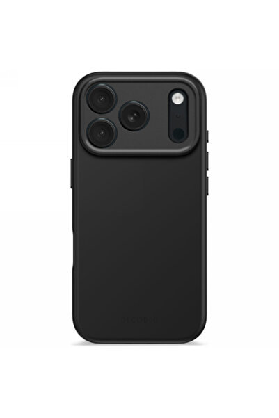 decoded Husă MagSafe din silicon antimicrobian pentru iPhone 17 Pro - Negru