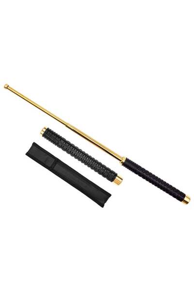 Depox Baston telescopic pliabil, DEPOX ® 65 cm, mâner anti-alunecare, husă in...