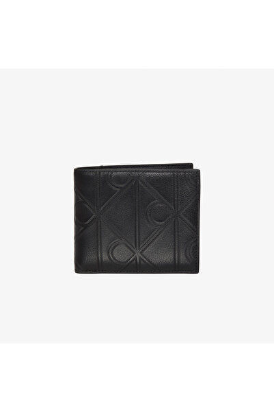 Calvin Klein Xl Emblem Erkek Siyah Cüzdan