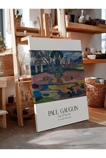 Postifull Paul Gauguin - Day of the God, Canvas Painting, Art Series No:110570